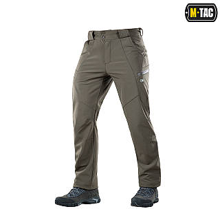 M-Tac брюки Soft Shell Winter Olive