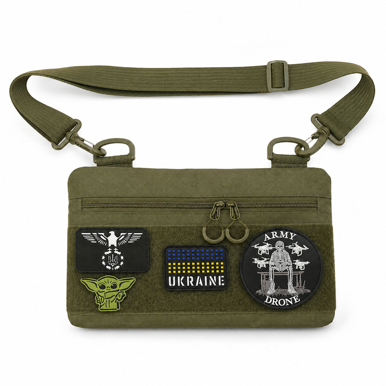 Сумка для патчів — тактична водонепроникна Cordura Олива, фото 1