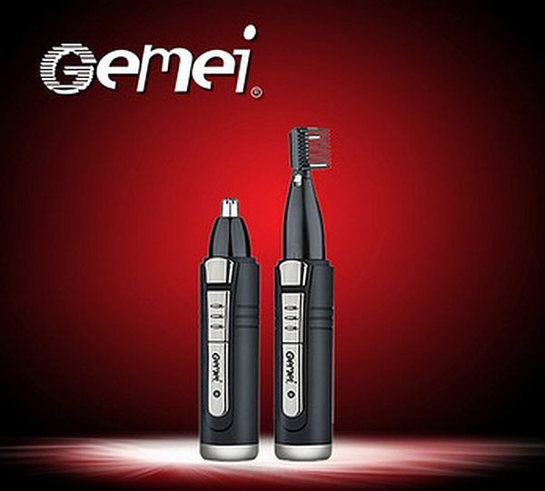 Тример GEMEI GM 3109 з насадками для носа та вух, фото 1