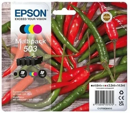 Чорнило для принтера Epson 503, 4 шт, фото 1