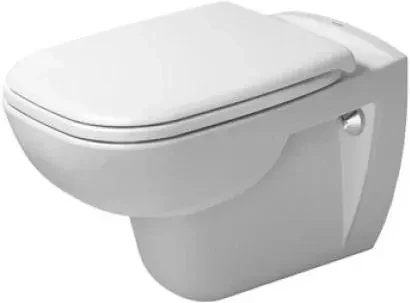 Унітаз Duravit D-Code 220909 підвісний горизонтальний випуск 54.5х35.5 см, фото 1