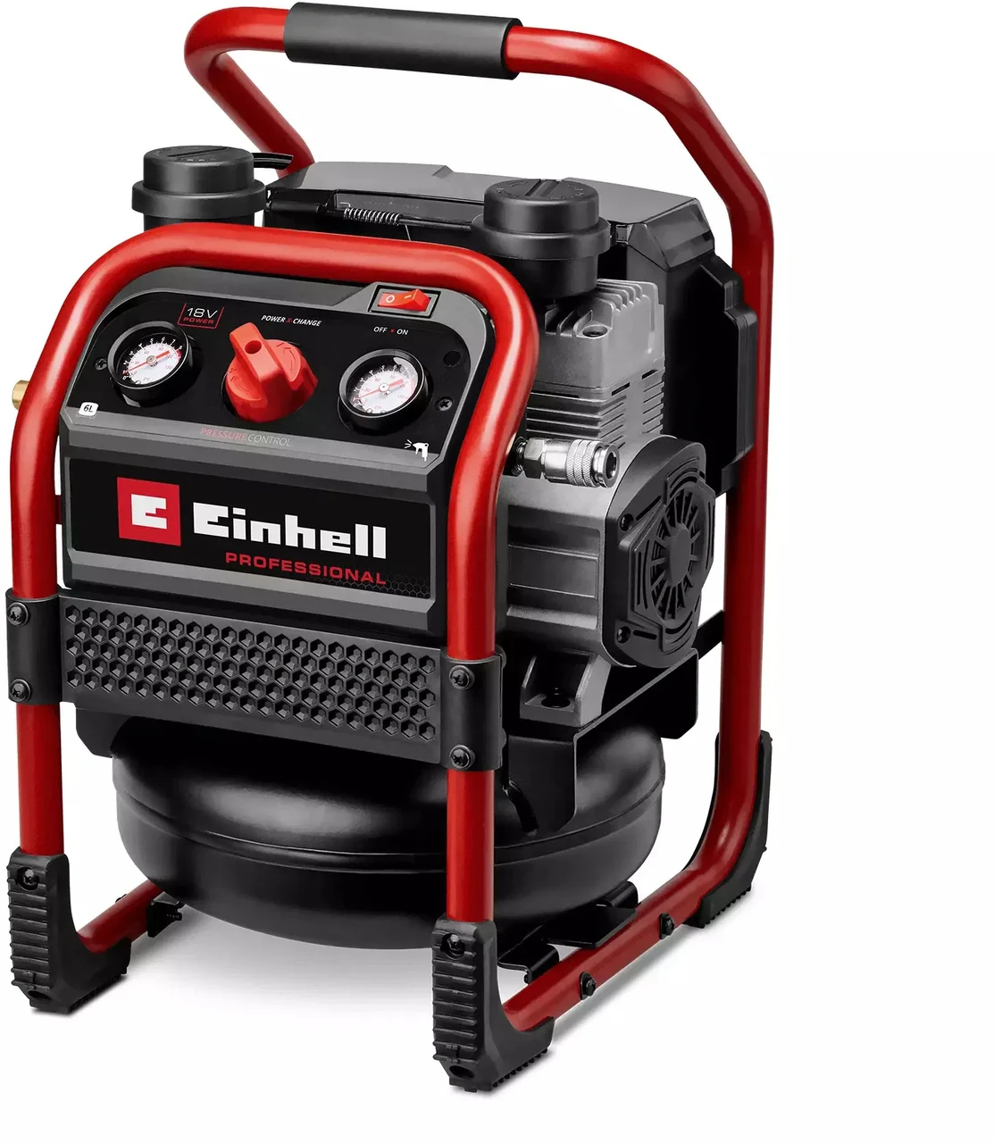Компрессор Einhell Professional Silenzzo 18/160 безмасляный, 6 л, 95 л/мин, фото 1