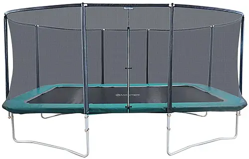 Батут MASTER Super 524 x 303 см с защитной сеткой 524 cm 95 cm Синий