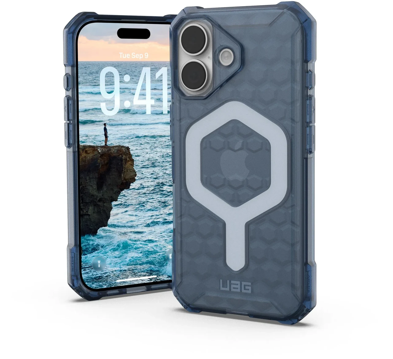 Чохол UAG Essential Armor Magsafe Cloud Blue iPhone 17 (114542114151), фото 1