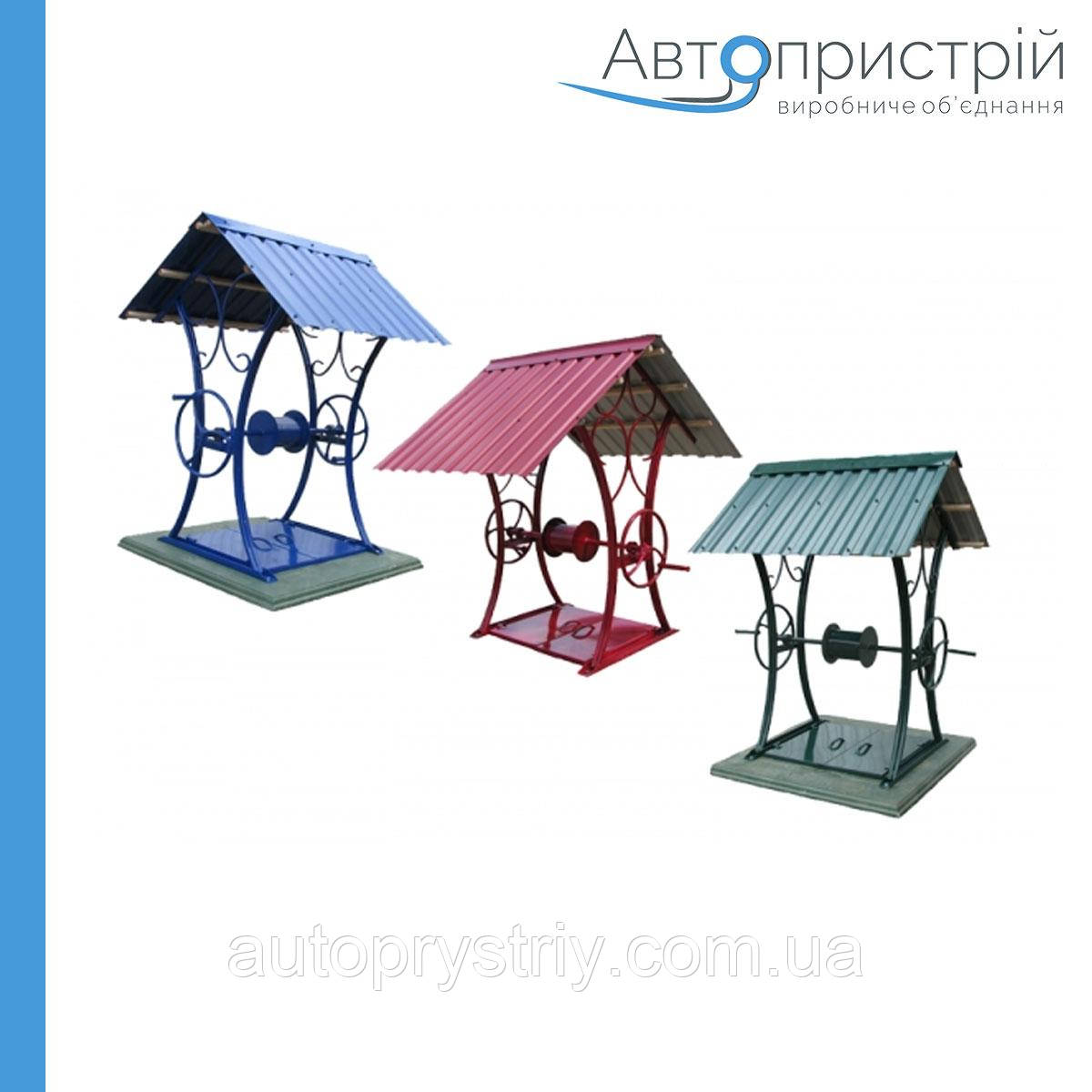 Кований каркас — дах для колодязя та вороток