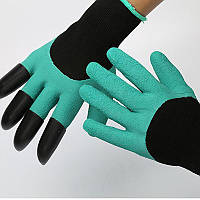 Перчатки антипорезные с наконечниками Когти (Garden genie gloves)