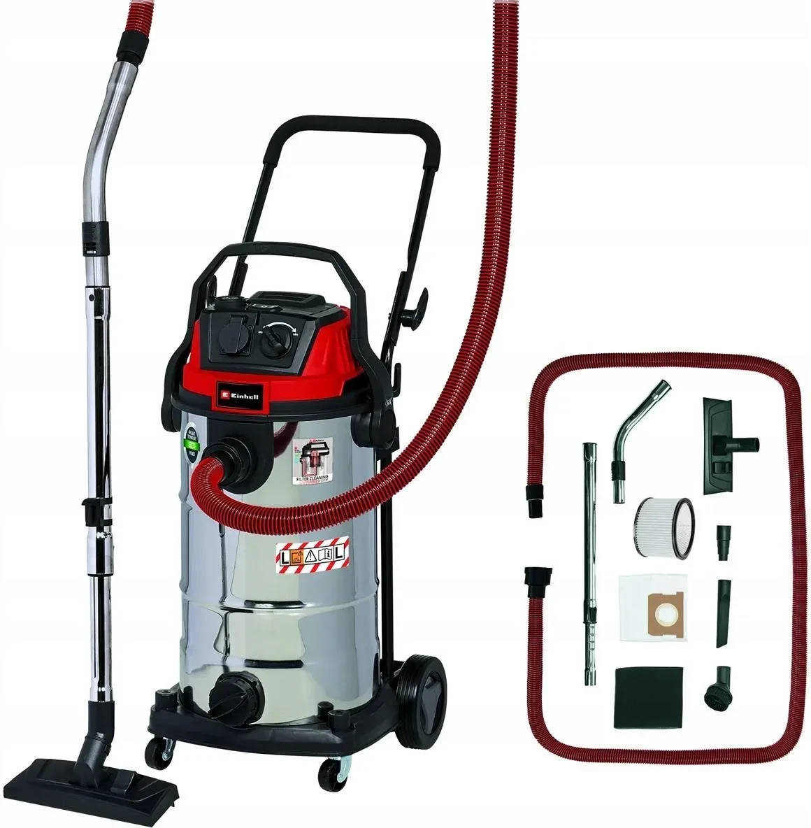 Пылесос Einhell TE-VC 2340 SACL для сухой и влажной уборки 1500W 40л, фото 1