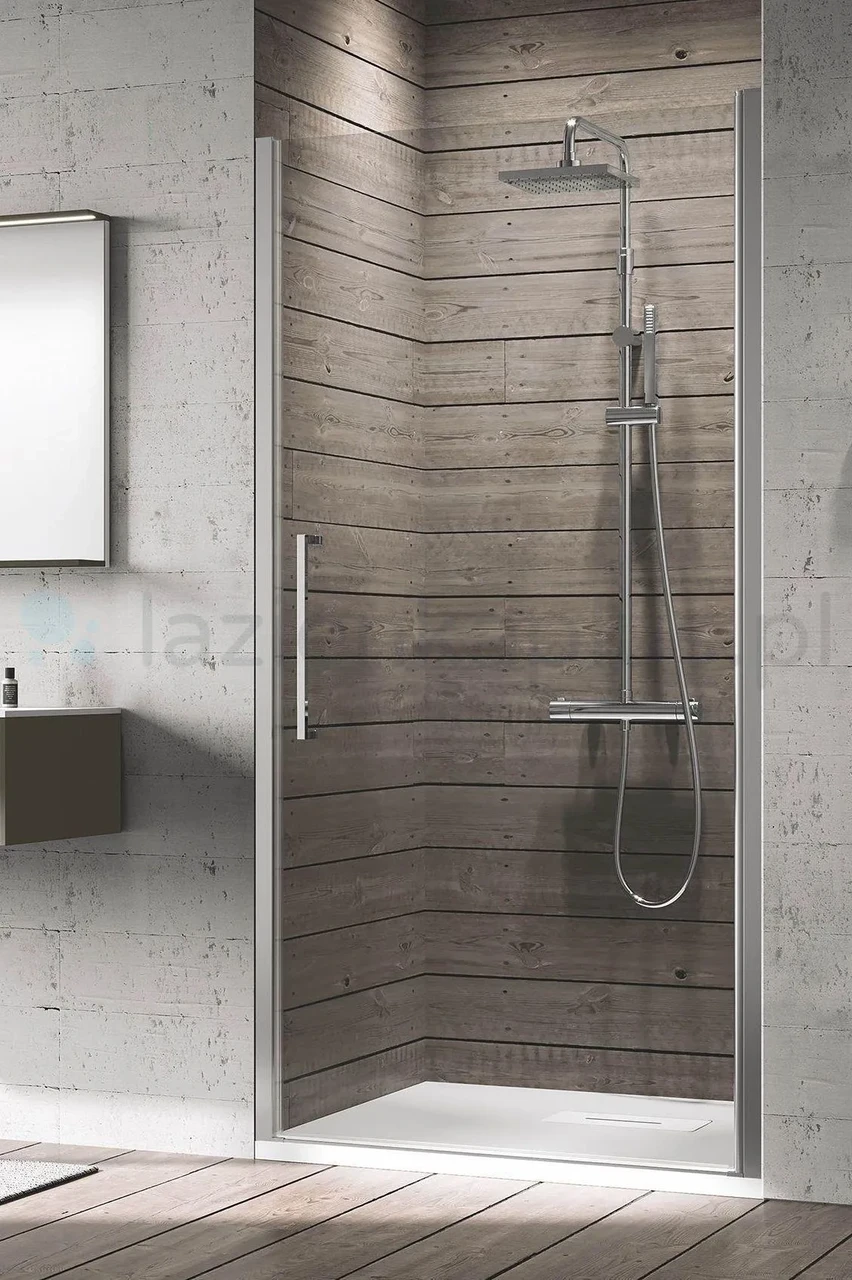 Двери для душа Novellini Young Y21B921B распашные 92х200 см стекло прозрачное, фото 1