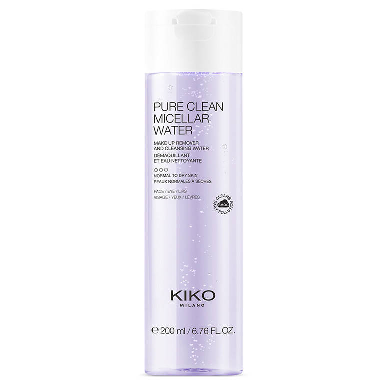 

Мицеллярная вода Kiko Milano Pure Clean Micellar Water Normal To Dry , объем 200 мл