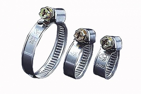 Хомут нержавіючий 50-70, фото 1