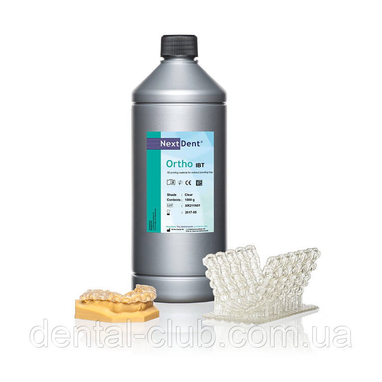 Фотополімери NEXTDENT ORTHO IBT 1 kg - фото 1 - id-p522163840