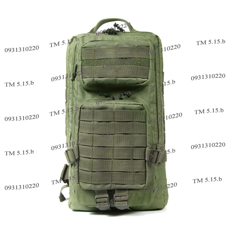 Тактический штурмовой армейский супер-крепкий рюкзак на 25 литров олива - фото 3 - id-p522199972