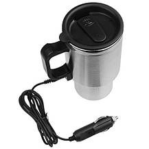 Автомобільний термокухоль із підігрівом 12 V Electric Mug, фото 3