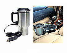 Автомобільний термокухоль із підігрівом 12 V Electric Mug, фото 4