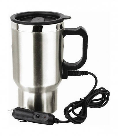 Автомобільний термокухоль із підігрівом 12 V Electric Mug, фото 1