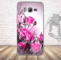 Оригінальний бампер для Samsung Galaxy G530 G531 Grand Prime з картинкою Рожеві троянди