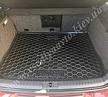 Килимок в багажник Volkswagen Tiguan з 2007 р. (AVTO-GUMM) поліуретан, фото 6
