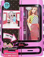 Шкаф-чемодан Barbie для одежды куклы (DPP63)