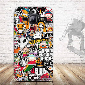 Силіконовий чохол для Samsung Galaxy J2 J200 з малюнком мультяшки