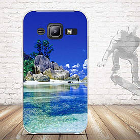 Силіконовий чохол для Samsung Galaxy J2 J200 з малюнком острів
