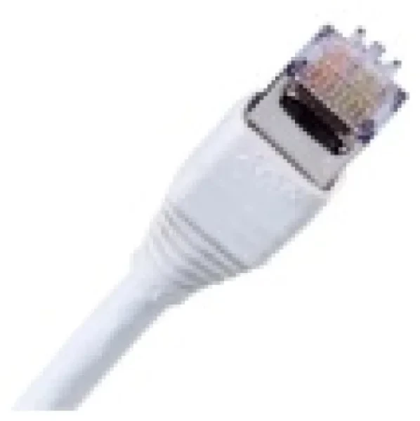 Патч-корд CommScope Patch-cord NETCONNECT RJ45 Cat.6A Ultra Slim S/FTP, 30 AWG, stranded, LSZH, 1 m White (1859916-1), фото 1