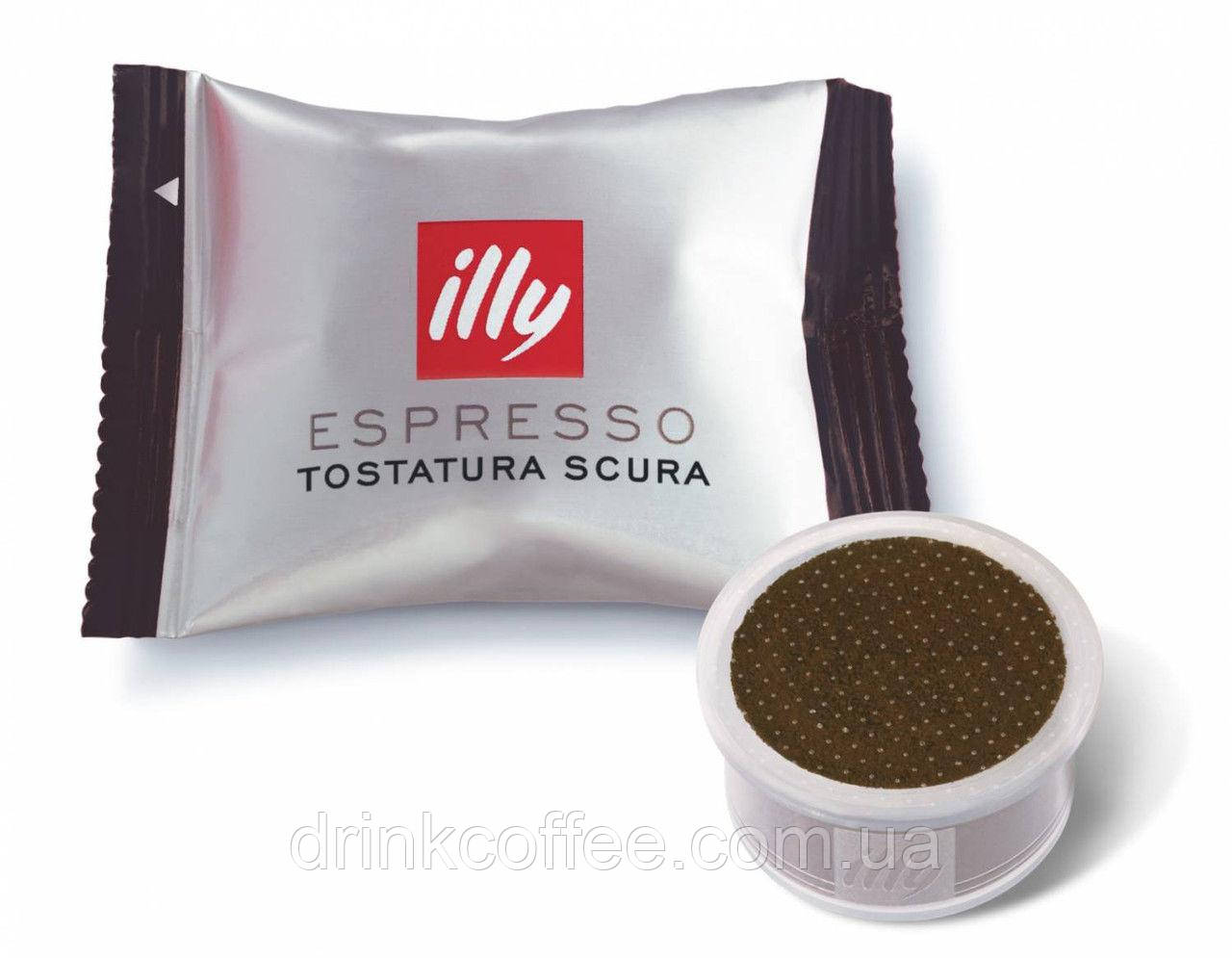 Кава в капсулах Illy Dark Roast (Espresso Tostatura Scura), 100% Арабіка, Італія, фото 1