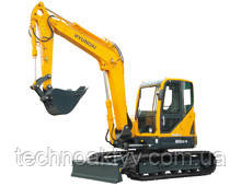 R80CR-9  · Двигатель YANMAR 4TNV98 · Ковш 0,28 (0,37) (㎥ (ярда3)) · Рабочий вес 8350 (18410) (кг (фунт)) · Эталонная модель R80CR-9