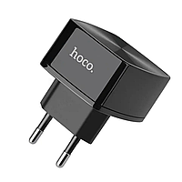 Зарядний пристрій Hoco C70A 18W QC3.0 з USB-A і USB-C кабелем для швидкого заряджання смартфонів і планшетів