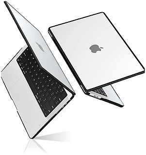 Чехол TPU+PC HardShell для MacBook Air 15 A2941 черный с защитой от ударов и усиленными углами Black SQ-8820