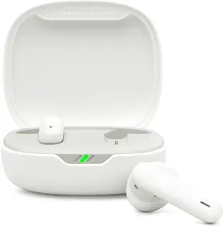 Наушник JBL Wave Flex 2 Беспроводные Bluetooth, с микрофоном, емкость аккумулятора 45 мА·ч, чехол с зарядкой Белый (JBLWFLEX2WHT)