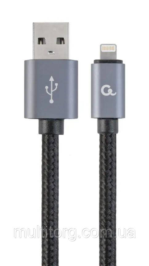 Кабель micro Cablexpert CCB-mUSB2B-AMLM-6, USB 2.0 A-вилка/Lightning, 1.8м., фото 1