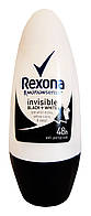 Антиперспирант шариковый Rexona Invisible Black + White Невидимая на черном и белом - 50 мл.