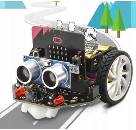 Робот програмований DFRobot Maqueen для навчання програмування micro:bit, фото 1