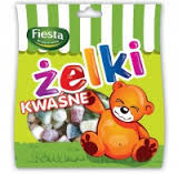 Желейні цукерки Zelki Kwasne Fiesta 80 г Польща