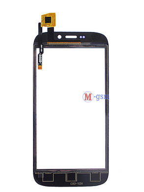 Тачскрин (сенсорний екран) для телефона Qumo QUEST 452 orig чорний, фото 2