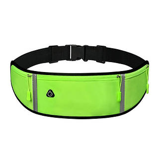 Сумка для бега Спортивная сумка на пояс EasyRun Влагостойкая Green
