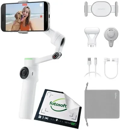 Тримач камери Stabilizator Insta360 Flow 2 Pro Creator Bundle (White), фото 1