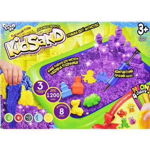 

Кинетический песок KidSand 1200 г