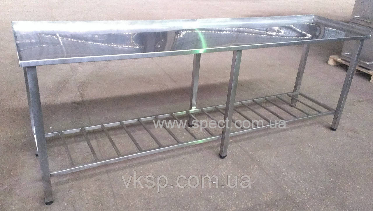 Стіл технологічний із полицями