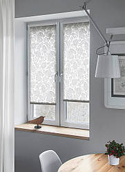 Рулонні штори тканина КВІТИ 5276/3 з фіксацією