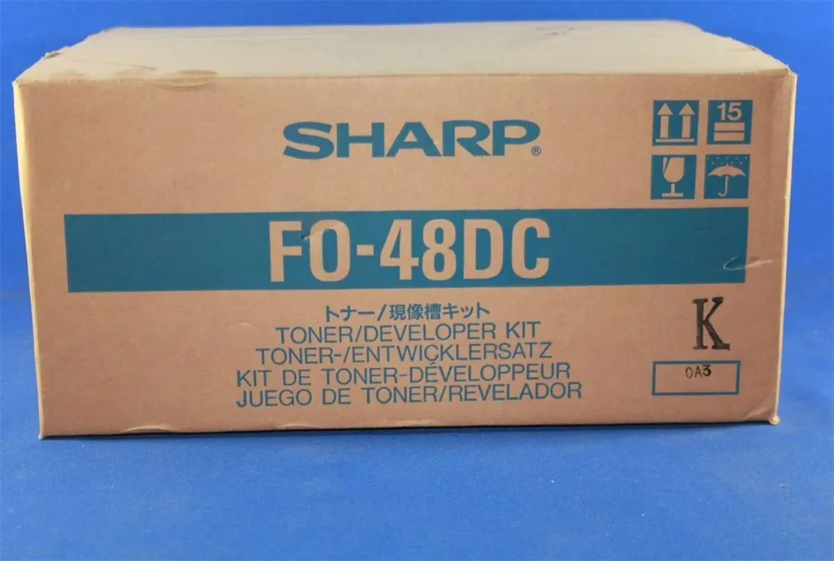 Тонер Sharp FO-48DC черный оригинальный для лазерной печати, фото 1