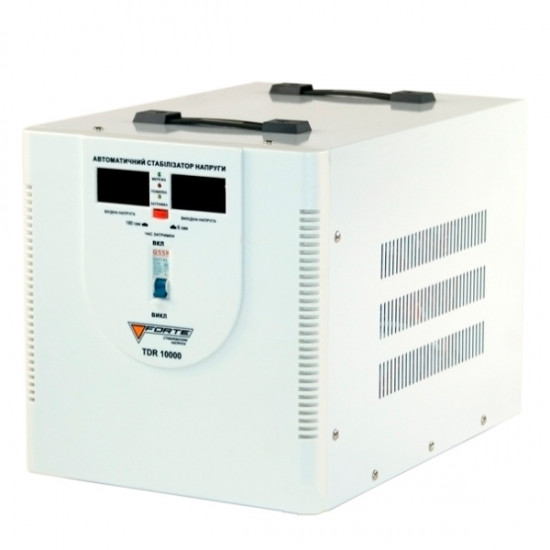 СТАБІЛІЗАТОР РЕЛЕЙНИЙ (1 Ф) — TDR-10000VA (10 кВт) (FORTE), фото 1