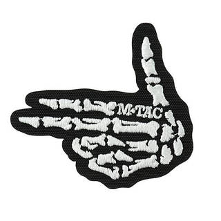 Шеврон PATCH M-TAC Skeleton shooter (51375002) Black