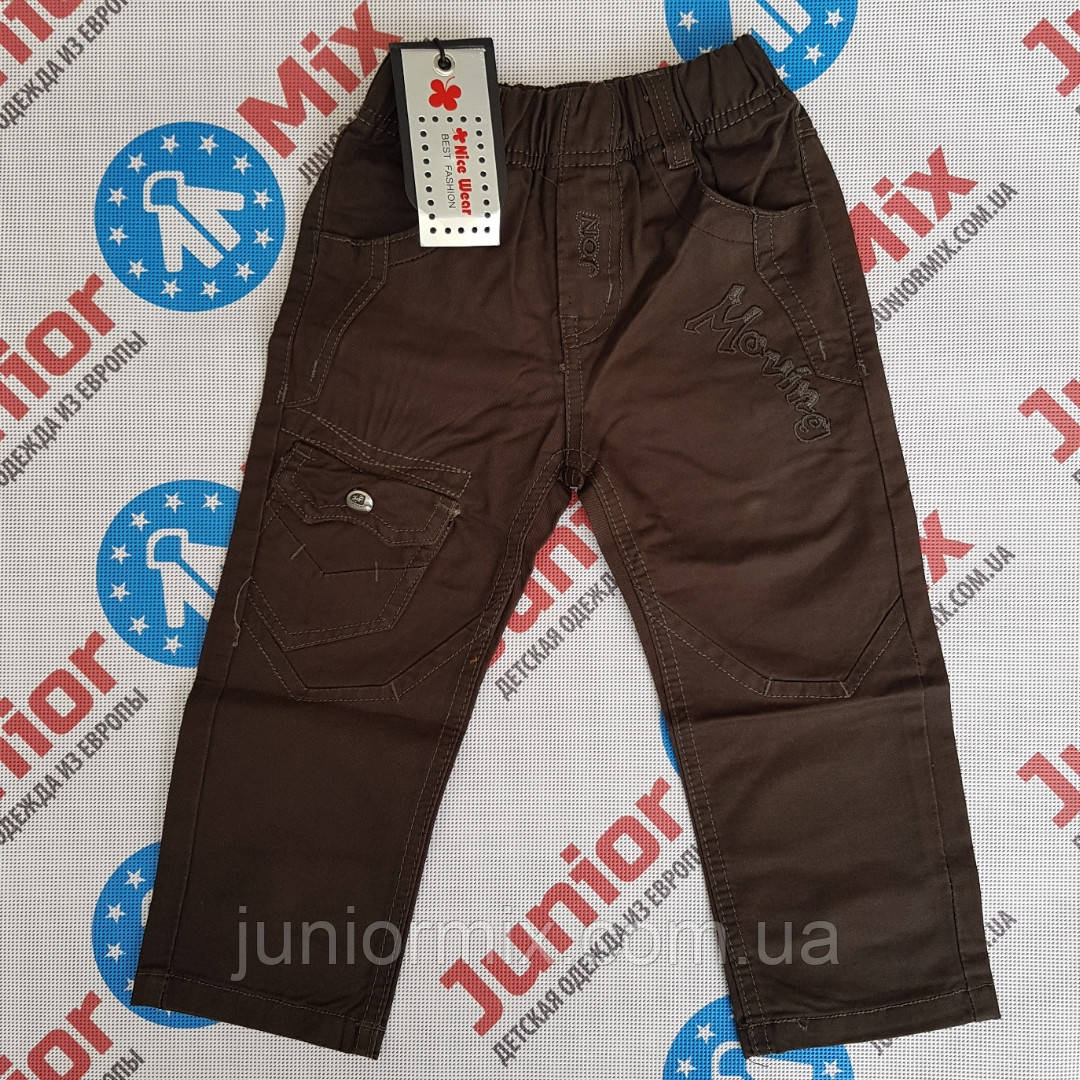 Дитячі котонові штани на хлопчика Nice Wear