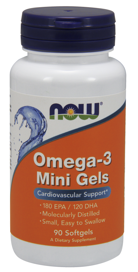 Omega 3 Mini Gels NOW Foods 90 caps
