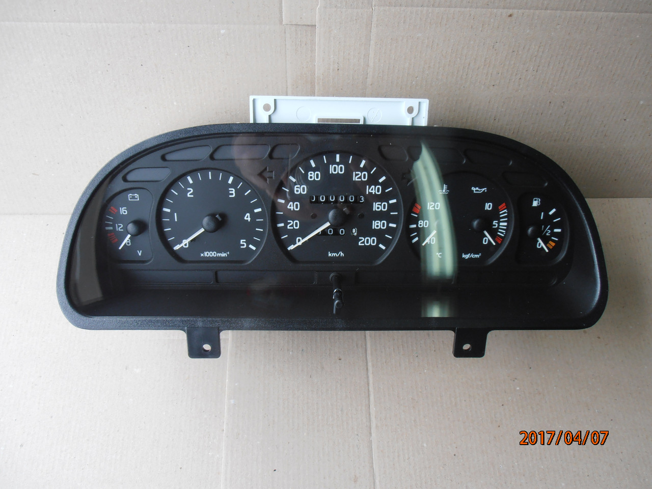 Комбінація приладів на Газель і Волгу АР 60.3801-08(Прибалтика)