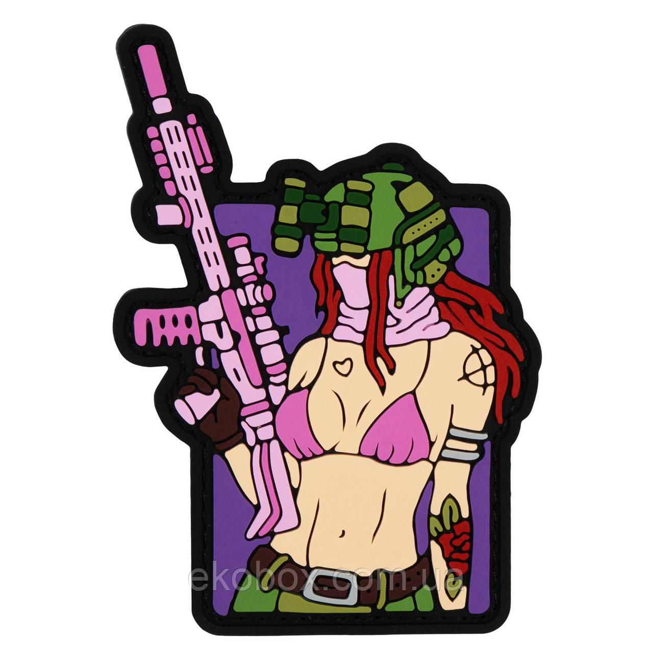 Патч SanCHI Tactical Girl (ЕКОБОКС), фото 1