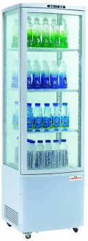 Шафа холодильна Frosty RT235L (white, black)
