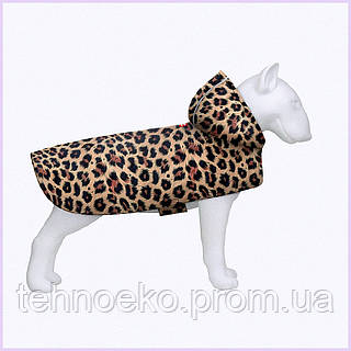 WAUDOG Clothes плащ-накидка с капюшоном для животных M 2T4H1296M1