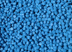Блакитний барвник для полімерів